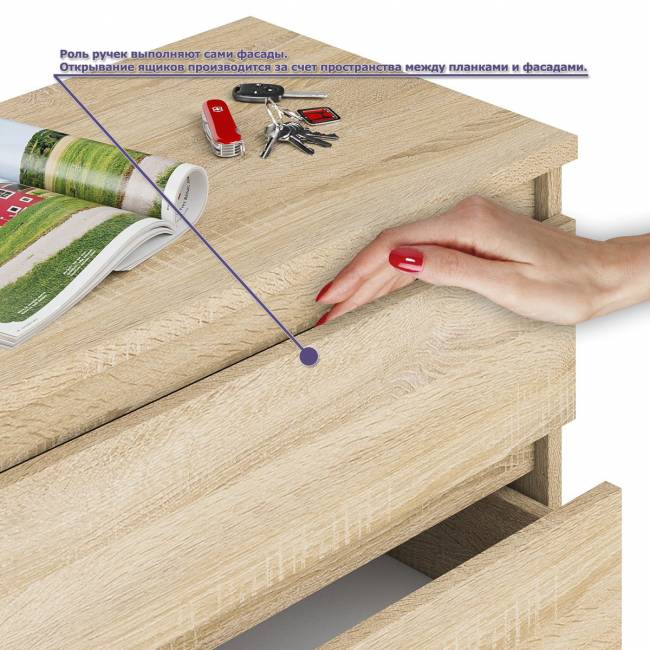 Большой комод на 6-ть ящиков Мори с компьютерным столом МС-1 левый и полка открытая на 900 цвет дуб сонома Большой комод на 6-ть ящиков Мори с компьютерным столом МС-1 левый и полка открытая на 900 цвет дуб сонома