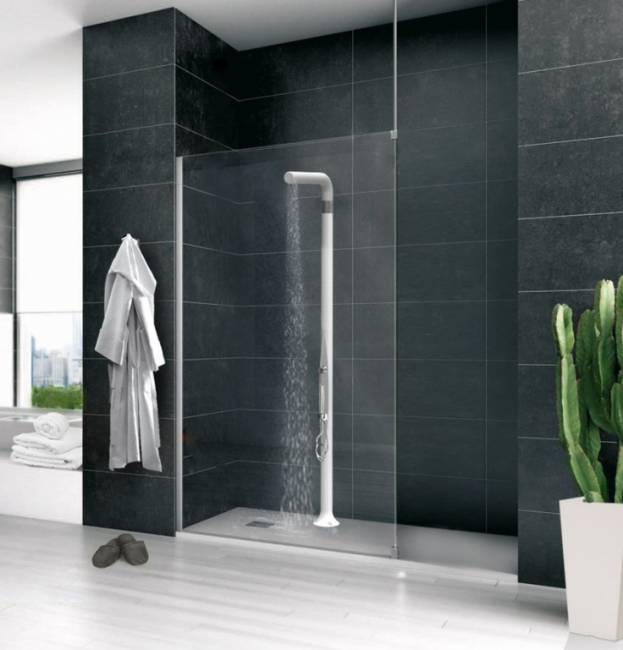 Душ уличный Funny Yang T 245 антрацит 170х170х2100 мм